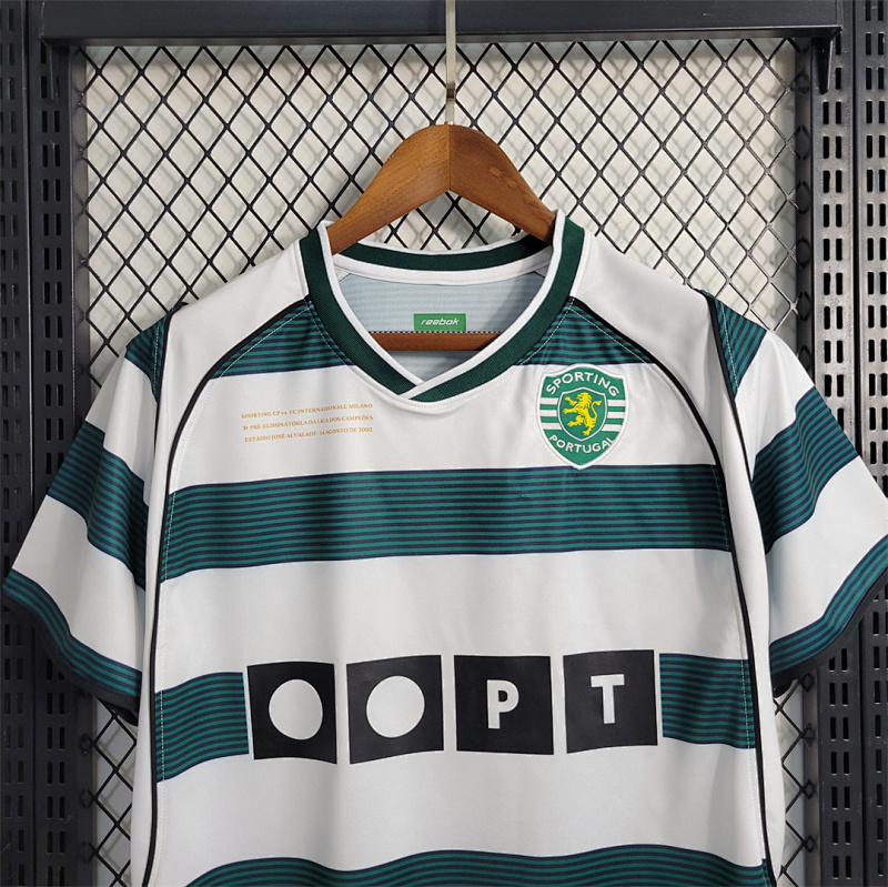 Sporting CP 02/03 Sporting Lisbon RONALDO Tribute Version Retro 4