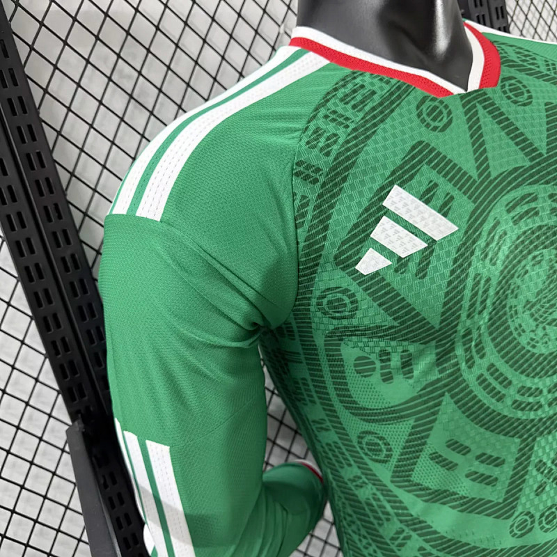 Messico Mexico Home Long Sleeve Player 8