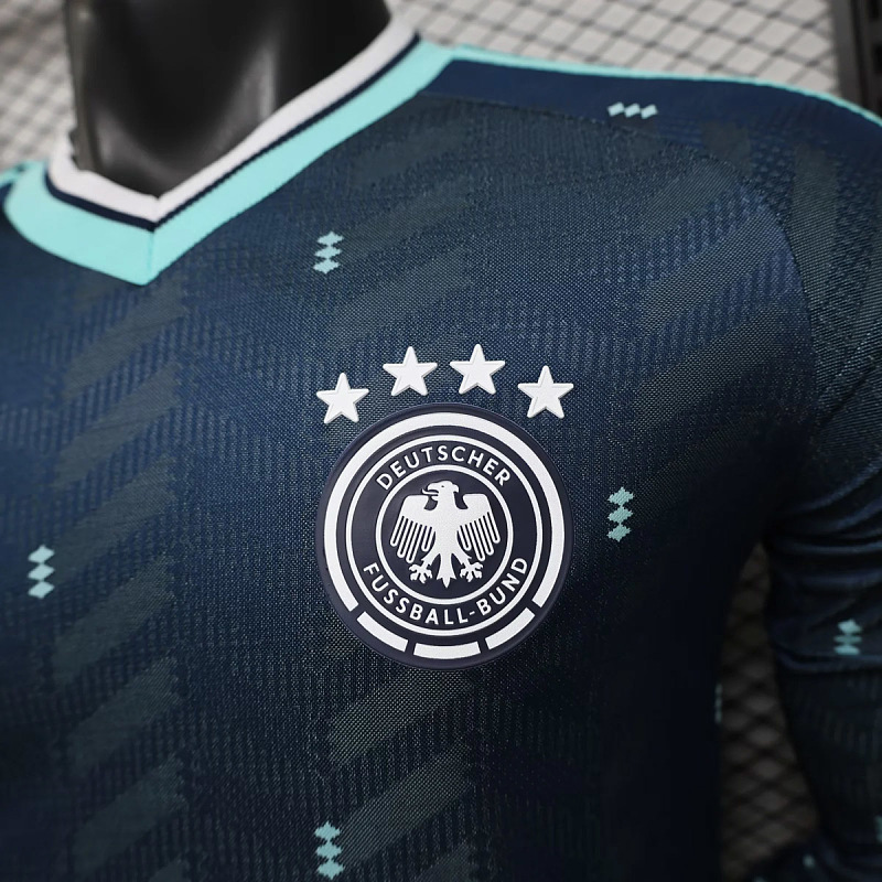 Germania Germany Away Long Sleeve Player 4