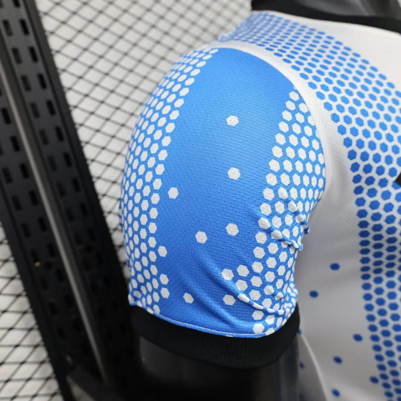 Argentina Argentina Special Player Distinctive Dot-Gradient Blue White 5
