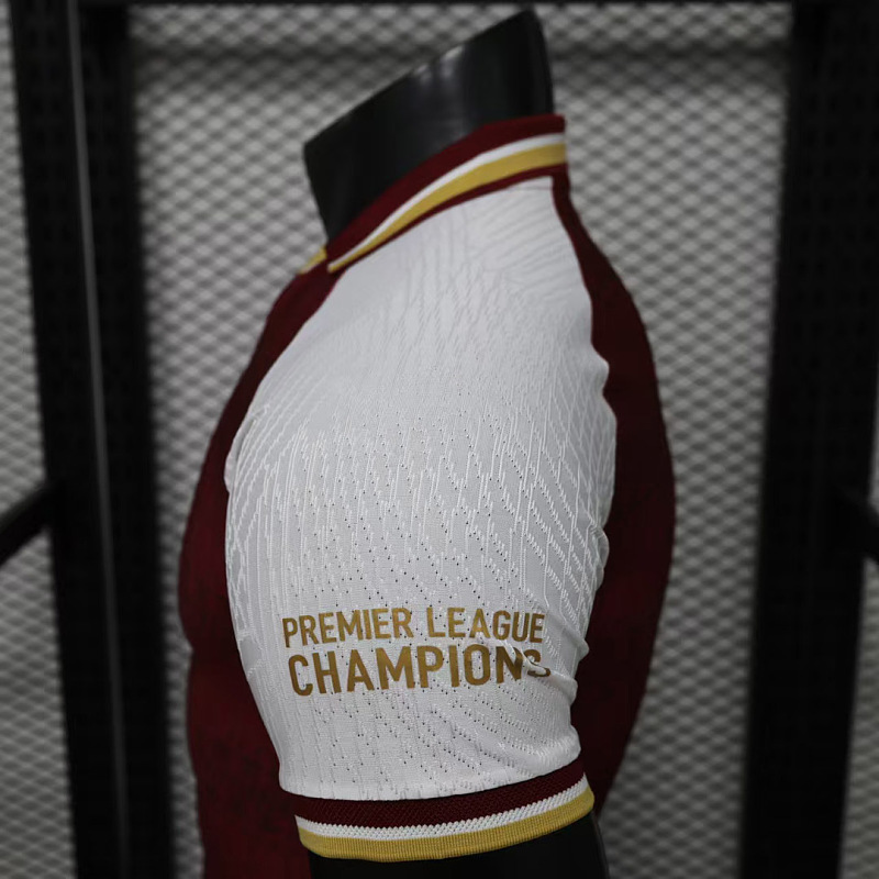 Arsenal 25/26 Arsenal Premier League Champions Maroon White Player 4