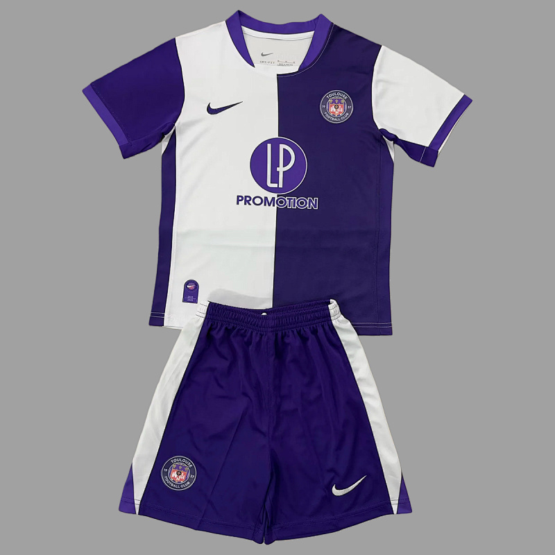 Toulouse Soccer 25/26 Toulouse Home Kids Size 16-28