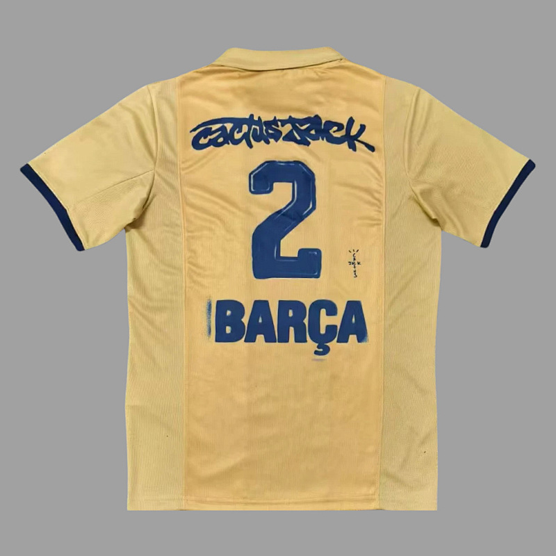 Barcelona 01/02 Barcelona Away Travis Scott Remark 2