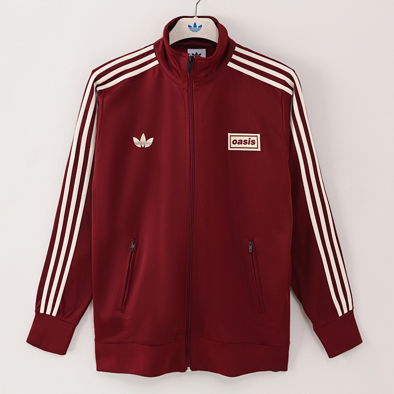 Adidas x Adidas x Oasis Red Jacket