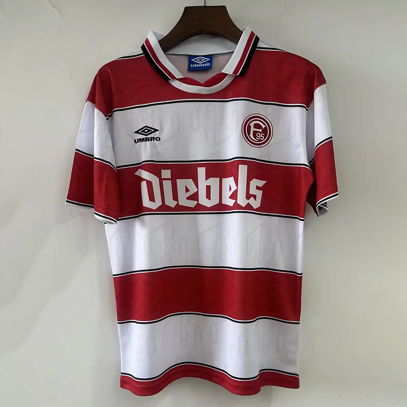 Dusseldorf Soccer 95/96 Dusseldorf Home Retro