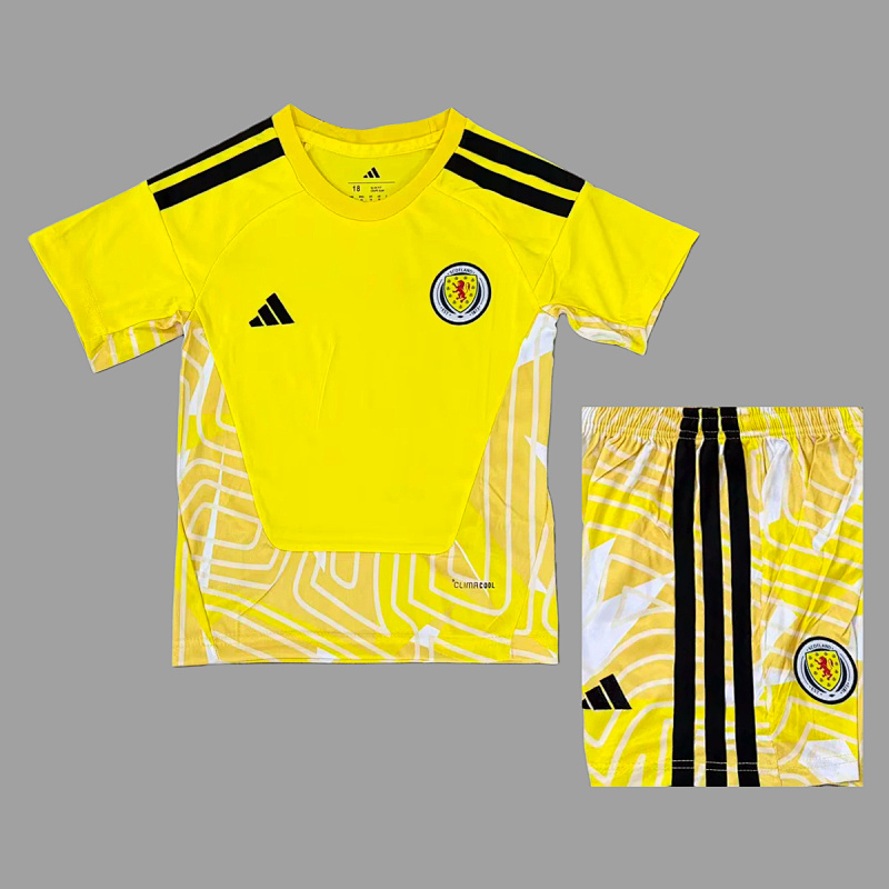 Scozia Scotland Goalkeeper Kids Size 16-28