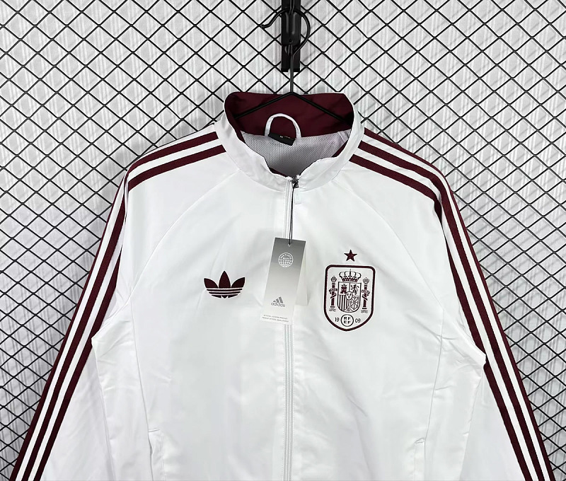 Spagna Spain White Windbreaker 2