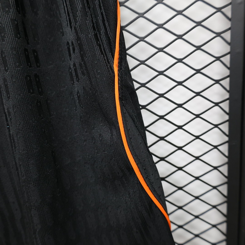 Olanda Netherlands Black Player Soccer Shorts 2