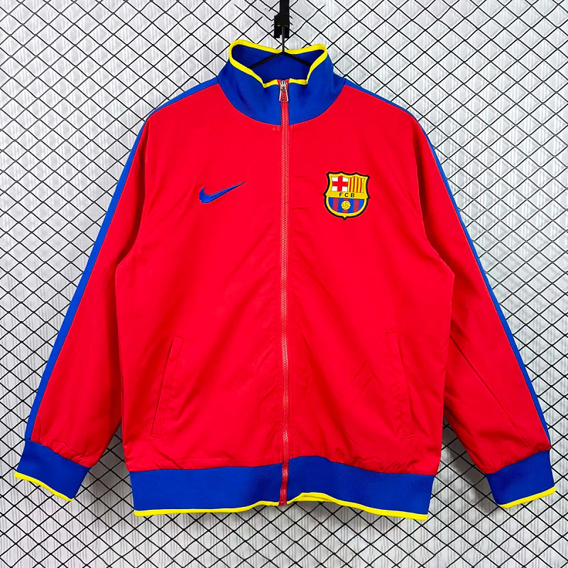 Barcelona 10/11 Barcelona Red Windbreaker