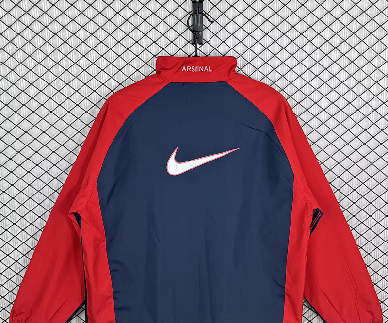 Arsenal 98/99 Arsenal Blue Red Track Jacket 4