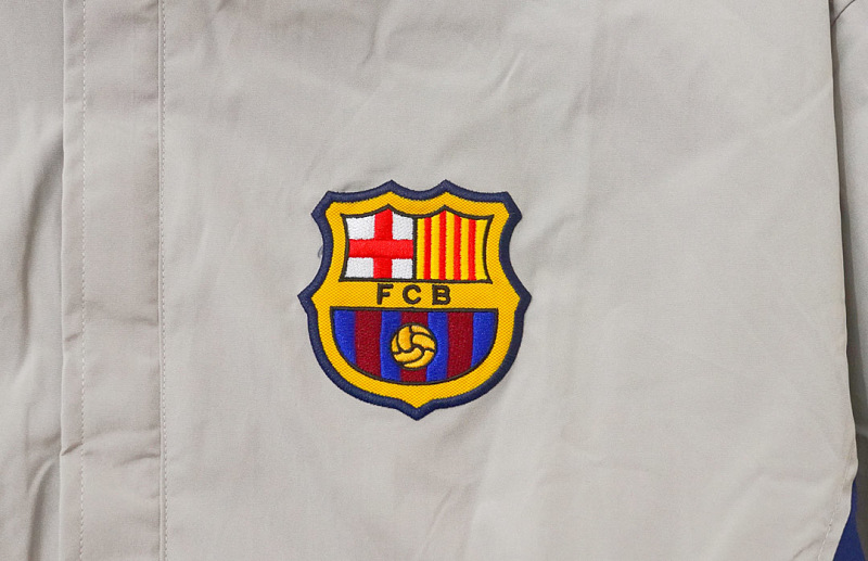 Barcelona 03/04 Barcelona Grey Windbreaker 7