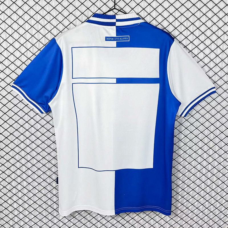 Alaves Soccer 00/01 Alaves Home Retro 4
