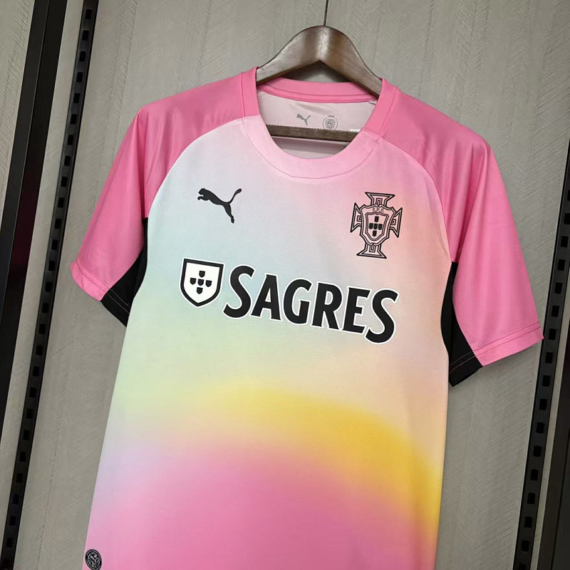 Portogallo Portugal World Cup Pre-Match Training Shirt 5