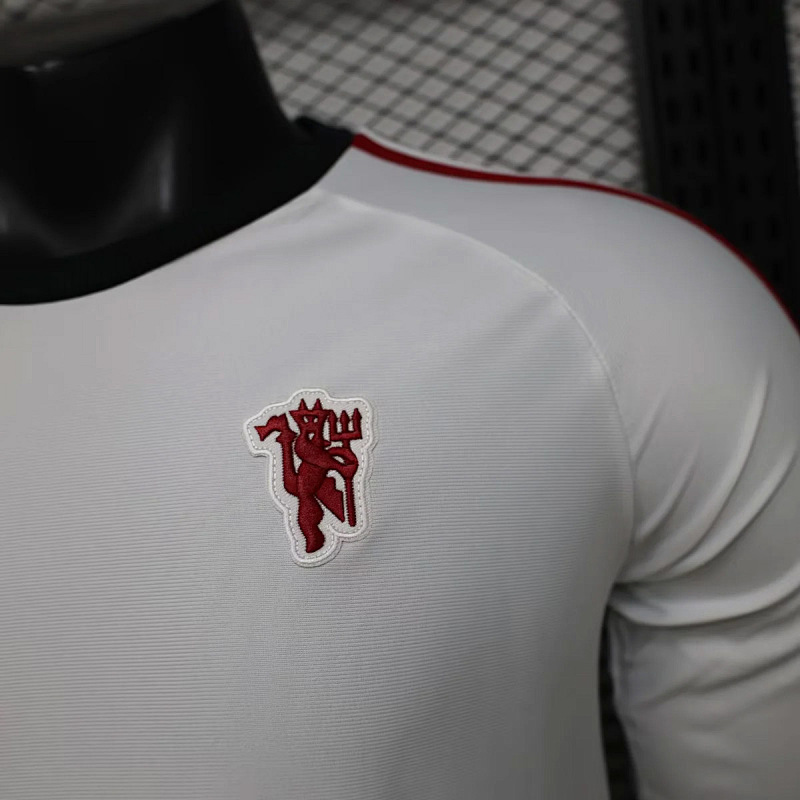 Manchester United 26/27 Manchester United x Adidas Originals White Long Sleeve 4