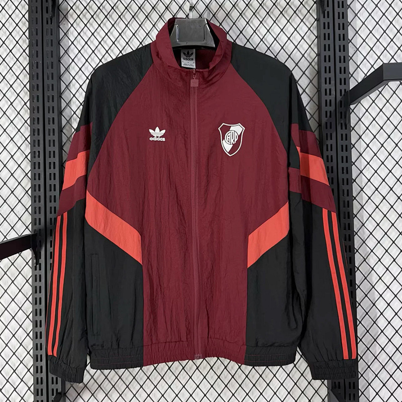 River Plate River Plate Red Tracking Jacket