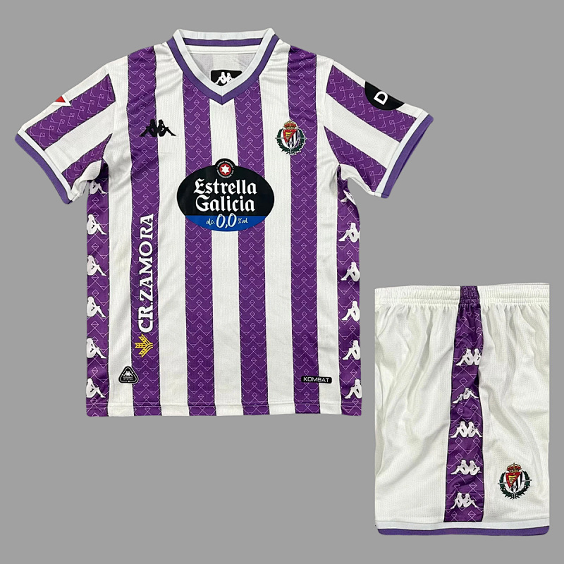 Valladolid Soccer 25/26 Valladolid Home Kids Size 16-28