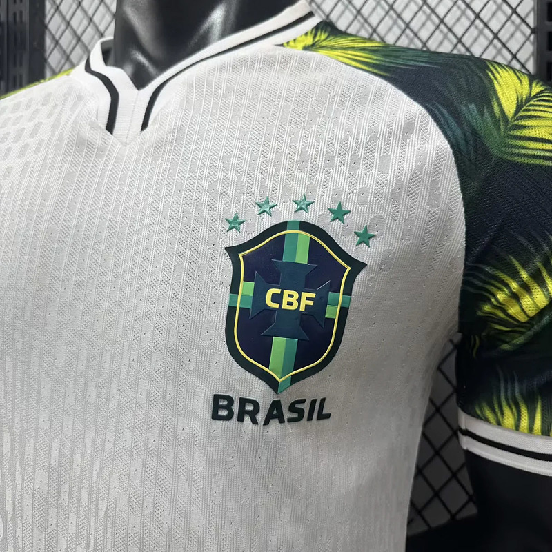 Brasile Brazil Special Player White Green 4