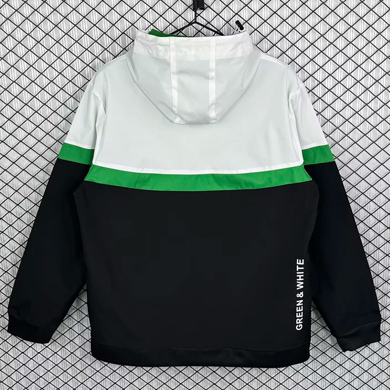 Real Betis 25/26 Real Betis Black White Track Jacket 5