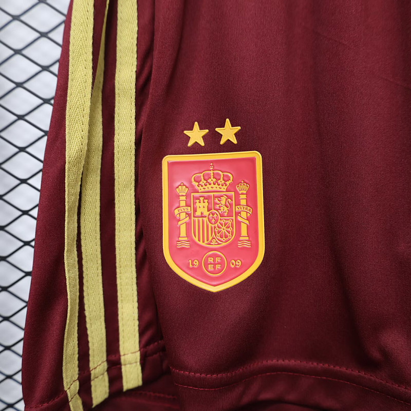 Spagna Spain Third Player Soccer Shorts 6