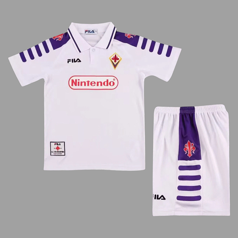Fiorentina 98/99 Fiorentina Away Kids Retro Size 16-28