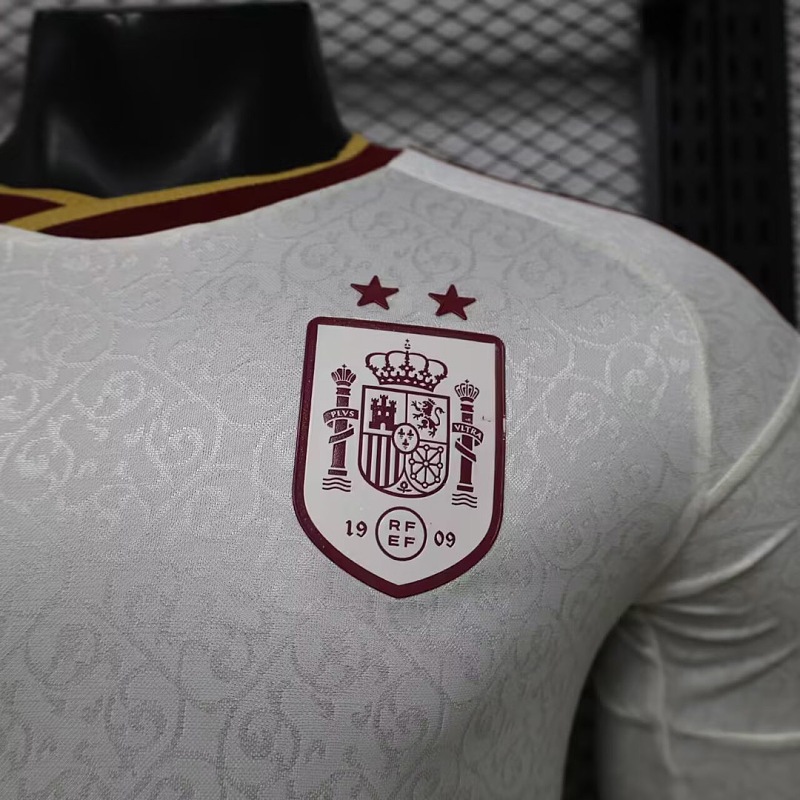 Spagna Spain Away 2 Stars Player Long Sleeve 3