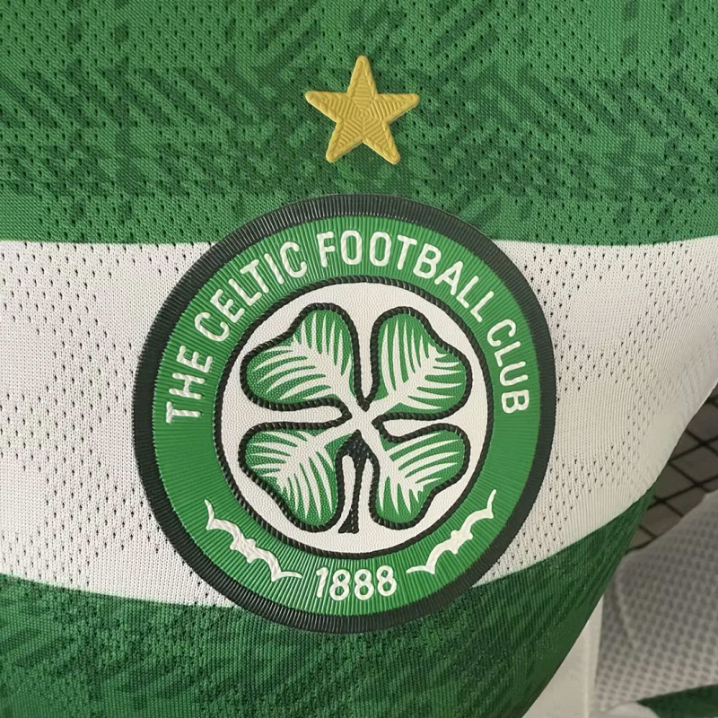 Celtic Long 25/26 Celtic Home Long Sleeve Player 4