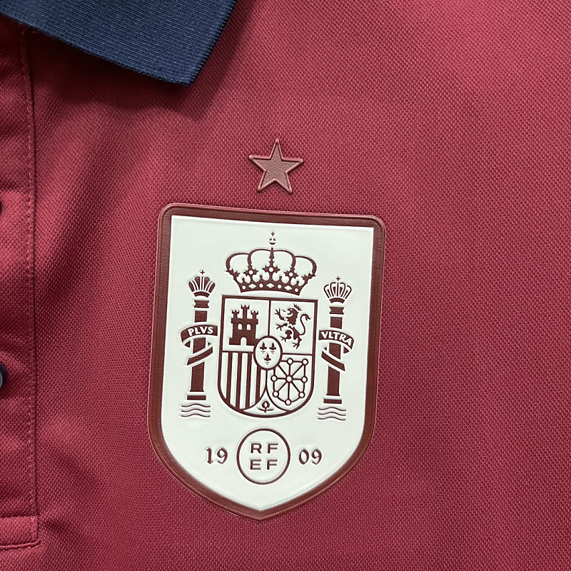 Spagna Spain Red Navy Polo 5