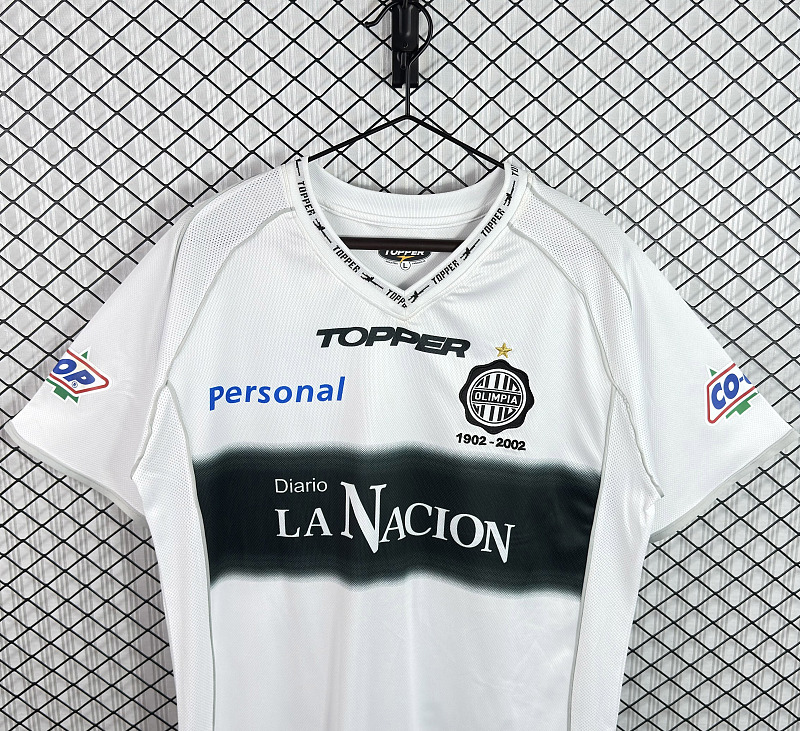 Club Olimpia Club Olimpia centenary Home Retro 3