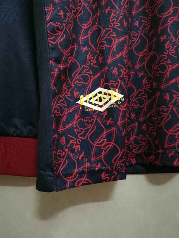 Ajax 94-95 Ajax away royal blue long sleeve 7
