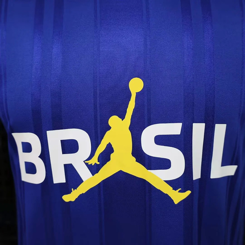 Brasile Brazil Player Blue Polo 3
