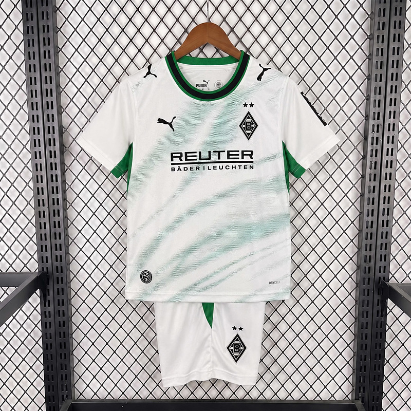 Monchengladbach Soccer 26/27 Monchengladbach Home Kids Size 16-28