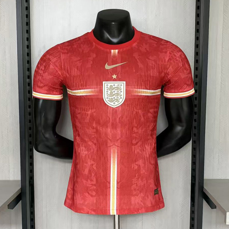 Inghilterra England Special Player Red Gold