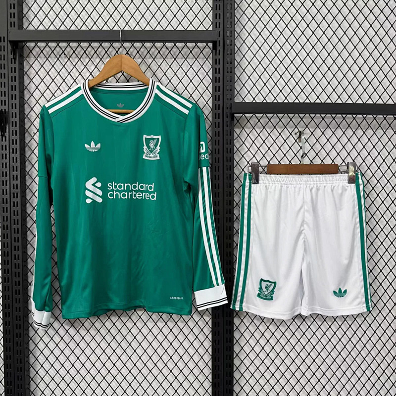 Liverpool 25/26 Liverpool Third Long Sleeve Kids Size 16-28