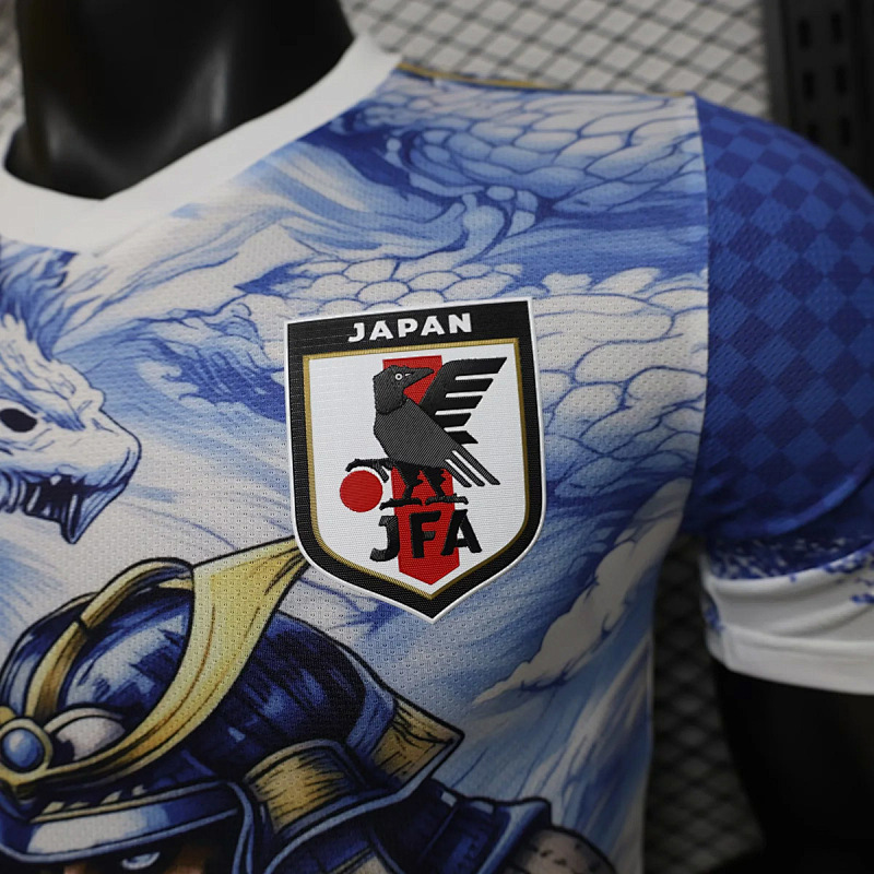 Giappone Japan Samurai Sapphire Blue Dragon Player 4