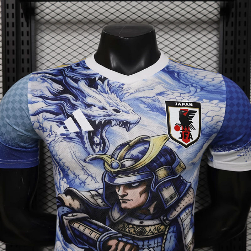 Giappone Japan Samurai Sapphire Blue Dragon Player 2