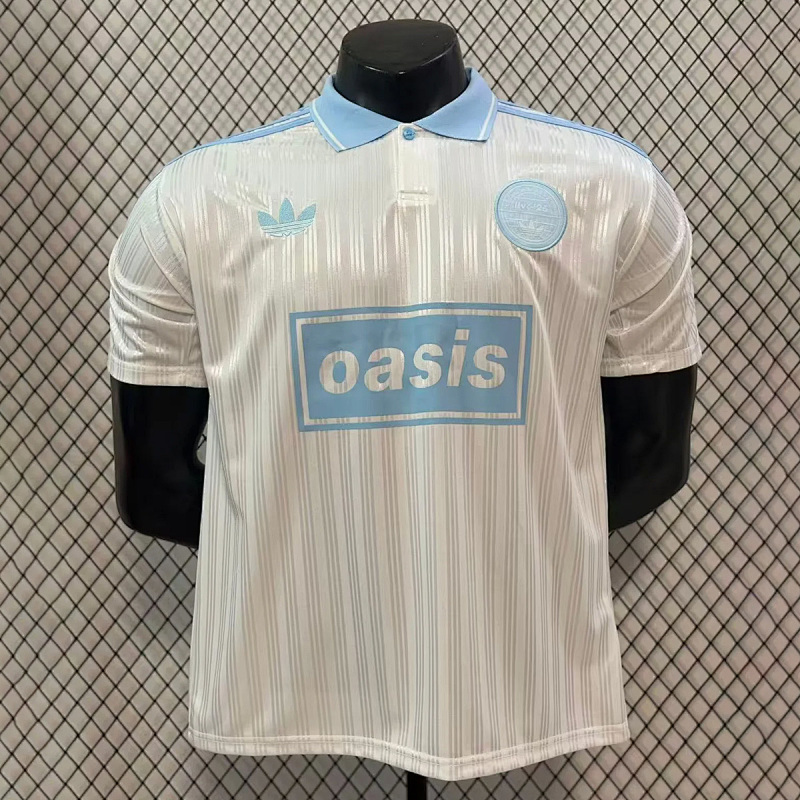 Adidas x Adidas x Oasis White Blue