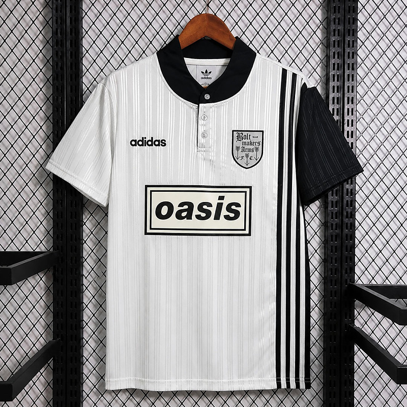Oasis Boltmakers 95/96 Oasis Boltmakers Arms White Retro