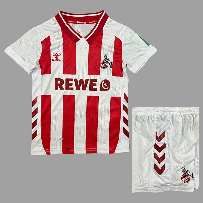 Koln Soccer 25/26 Koln Home Kids Size 16-28