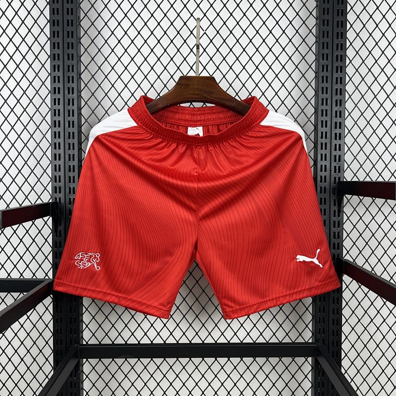Svizzera Switzerland Home Soccer Shorts