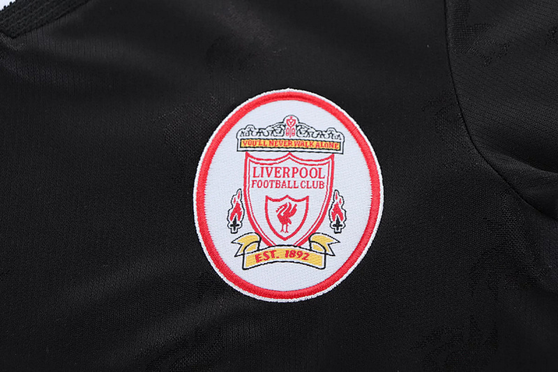 Liverpool 96/97 Liverpool Black Kids Retro Size 16-28 7