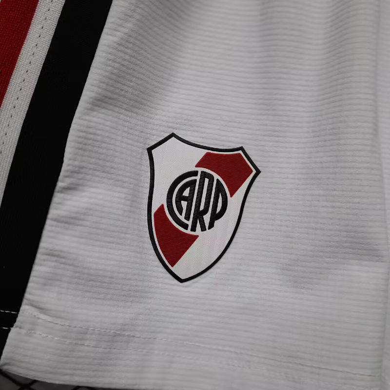 River Plate River Plate White Player Soccer Shorts 4
