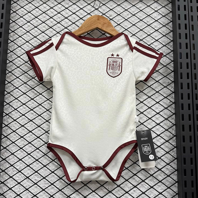 Spagna Spain Away 2 Stars Baby Jersey
