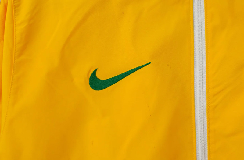 Brasile 10/11 Brazil Home Yellow Green Windbreaker 5