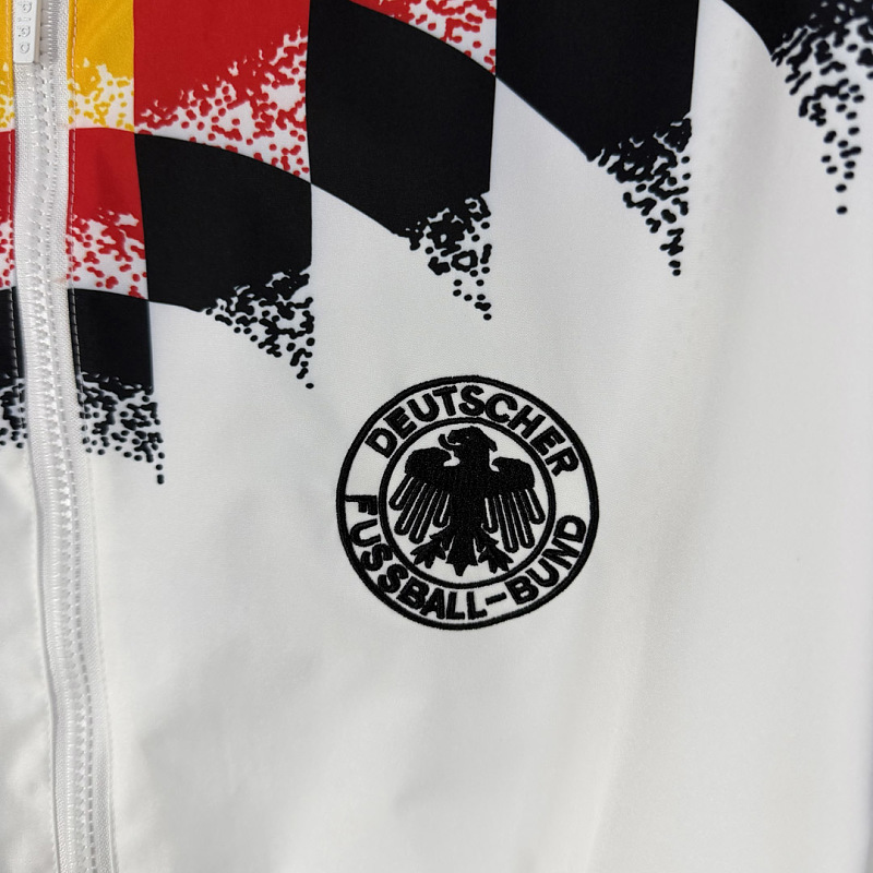 Germania Germany White Retro Track Jacket 6