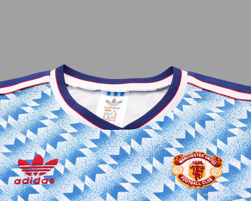 Manchester United 90/92 Manchester United Away Kids Size 16-28 3