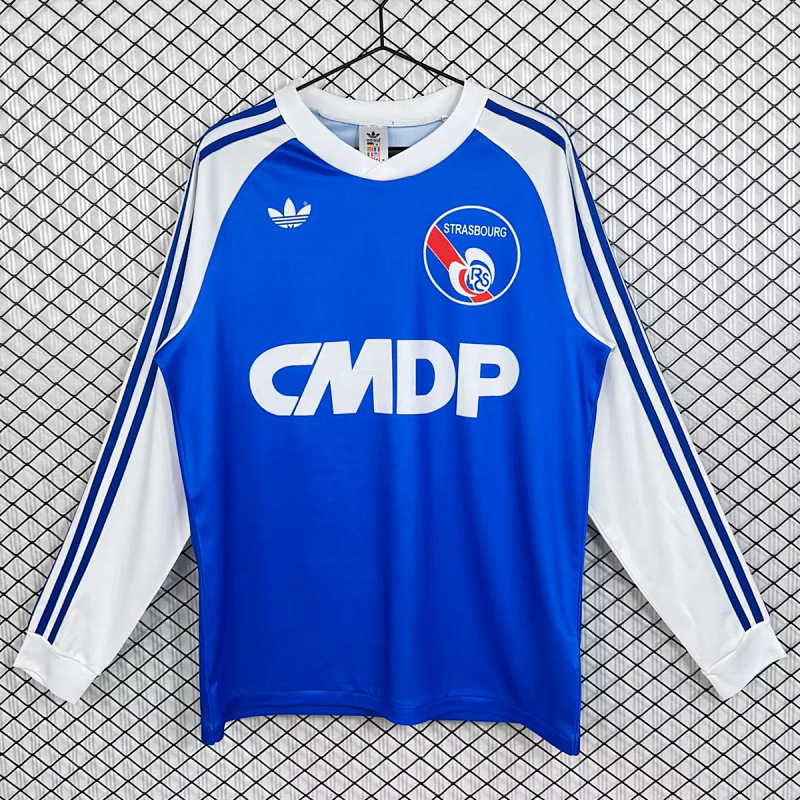 Strasbourg Long 78/79 Strasbourg Home Long Sleeve Retro
