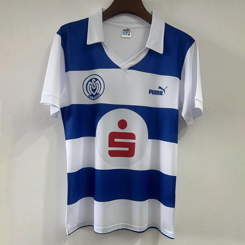 Duisburg Soccer 90/91 Duisburg Home Retro
