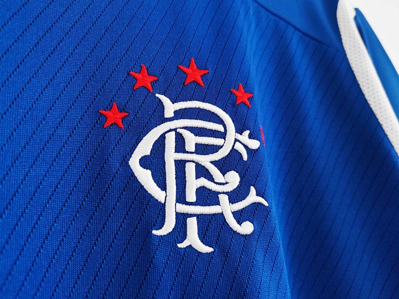 Rangers Soccer 08/09 Rangers Home Retro 8