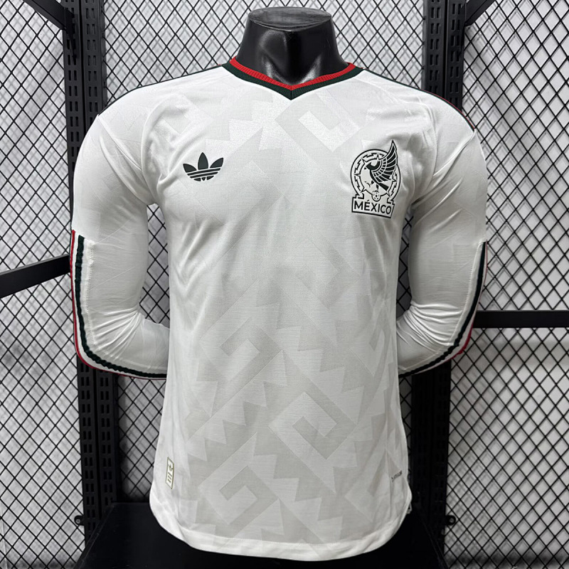Messico Mexico Away Long Sleeve Player