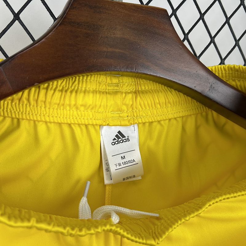 Nazionale Sweden Yellow Soccer Shorts 4